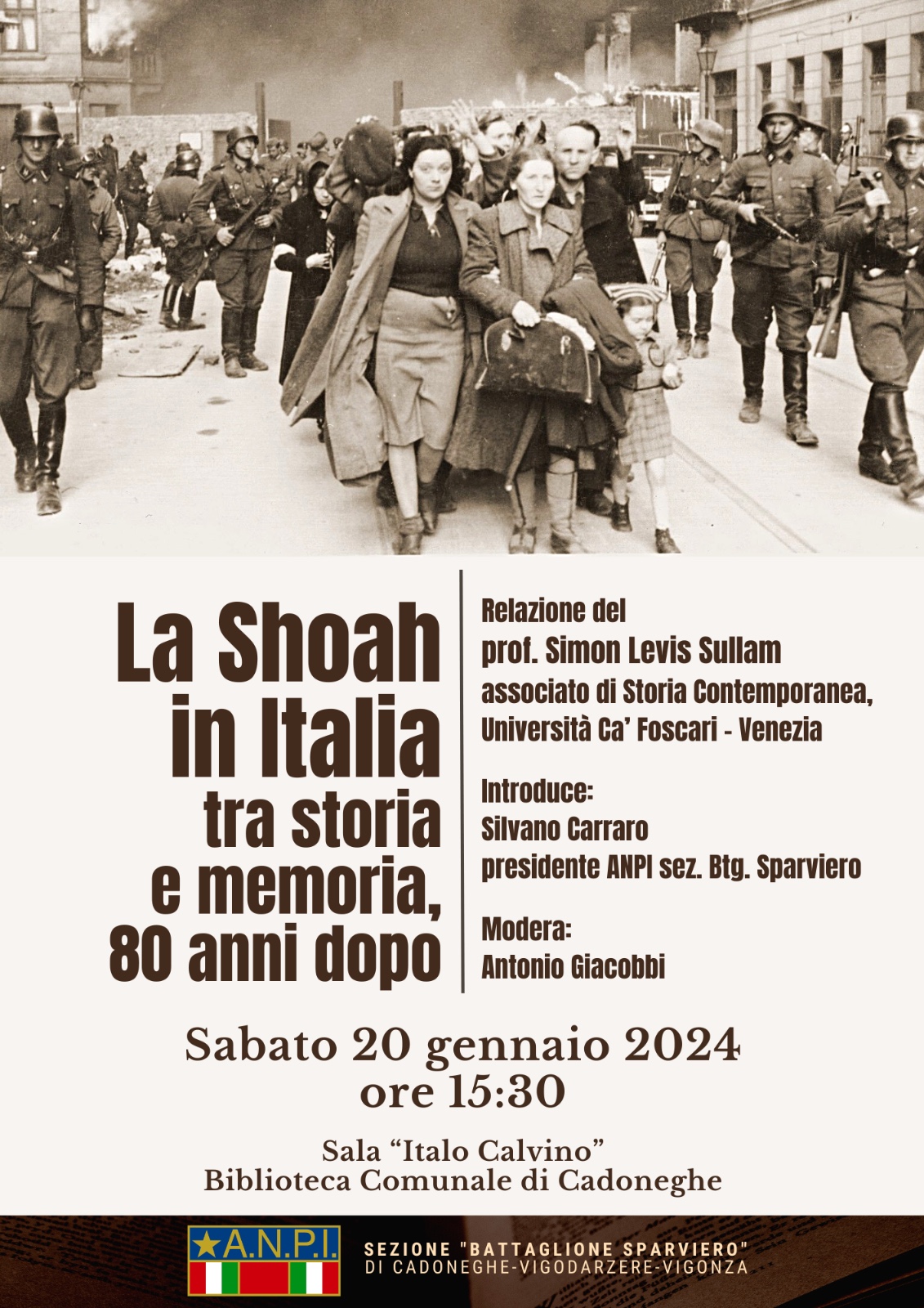 La Shoah In Italia Tra Storia E Memoria Anni Dopo Anpi